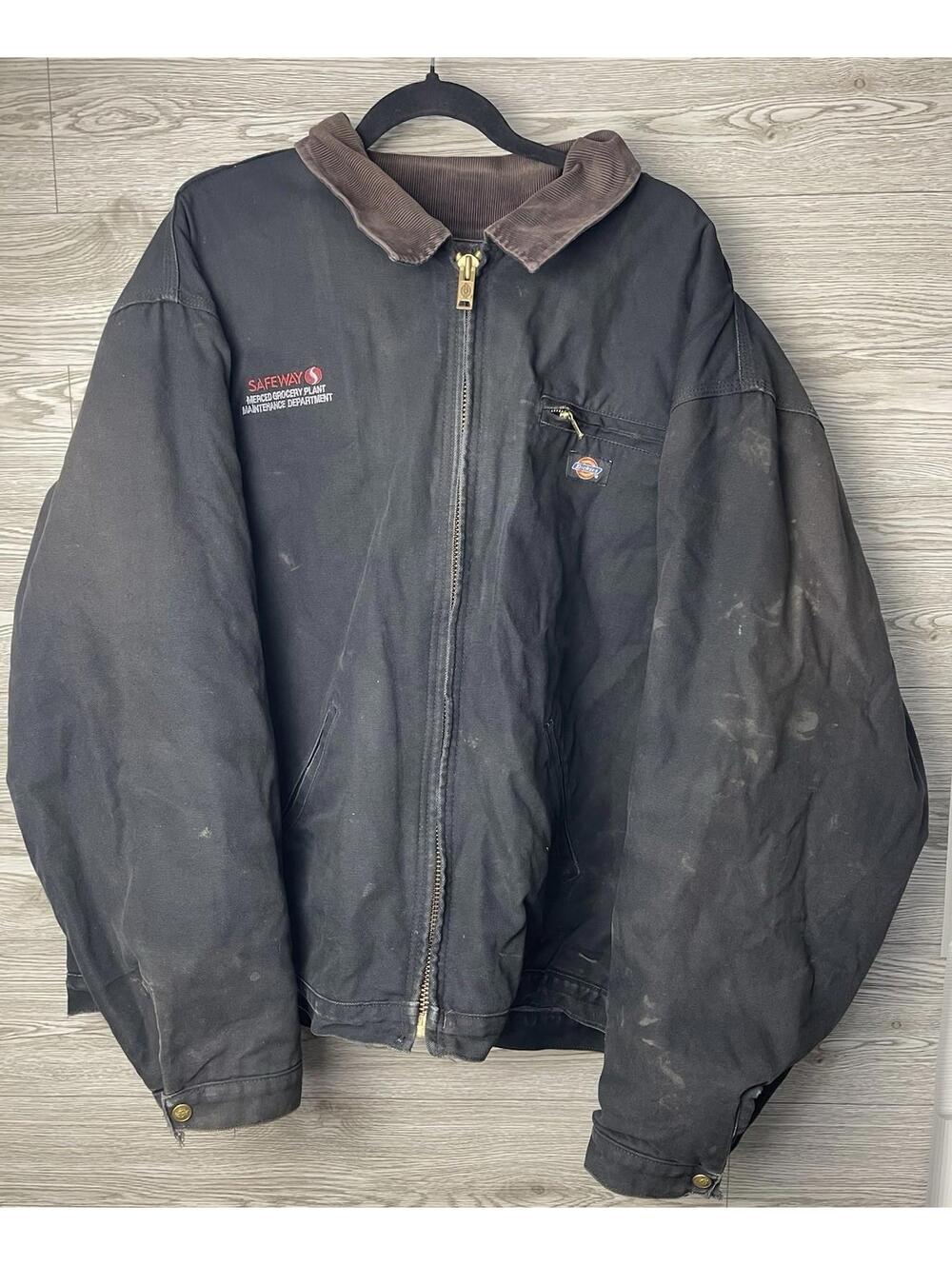 Vintage Detroit Style Dickies Blanket Lined Canvas Work  3XL